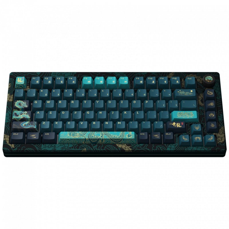 AKKO MOD 007B V3 HE "Year of the Dragon" Gaming Tastatur - Cream Yellow Magnetic Switches (ANSI)