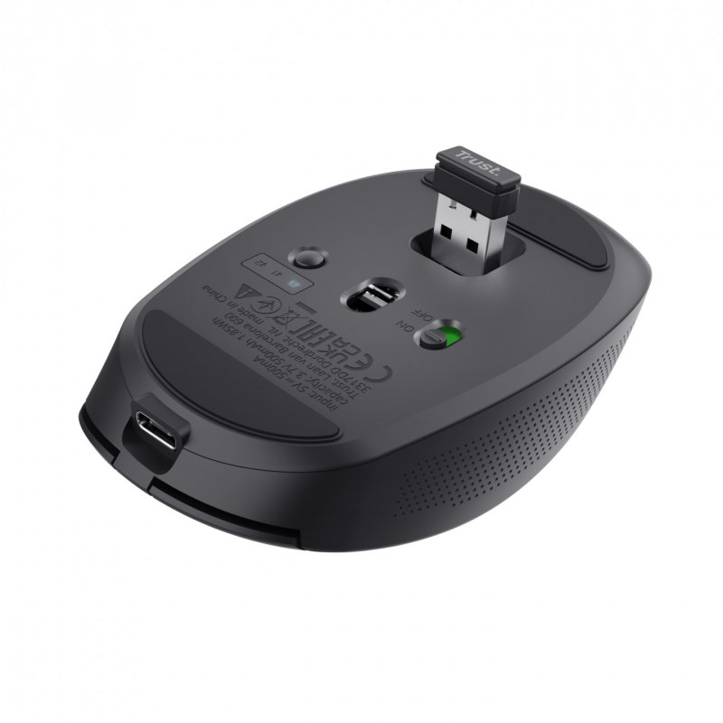 Trust Ozaa souris Droitier RF sans fil Bluetooth Optique 3200 DPI