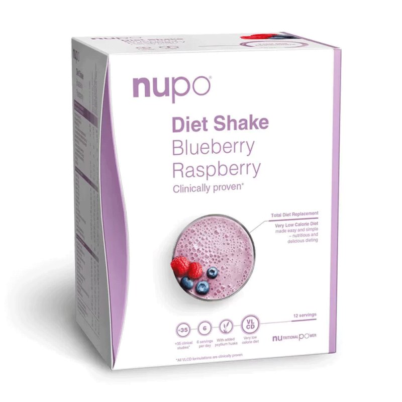 Nupo - Diet Shake Blueberry Raspberry 12 Servings