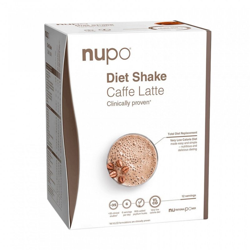 Nupo - Diet Shake Caffe Latte 12 Servings