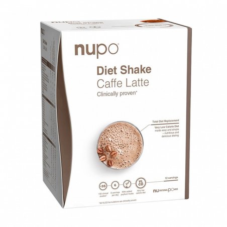 Nupo - Diet Shake Caffe Latte 12 Servings