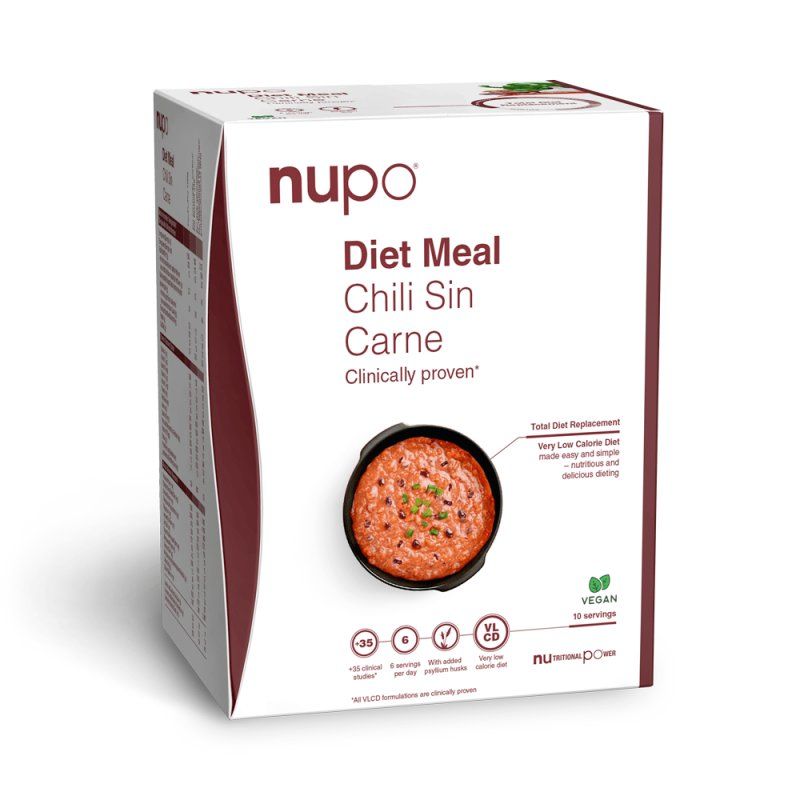 STOCKJBE1 - Nupo - Diet Meal Chili Sin Carne 10 Servings