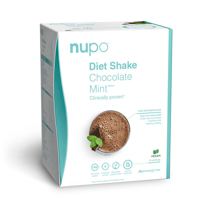 Nupo - Diet Shake Chocolate Mint Vegan 10 Servings