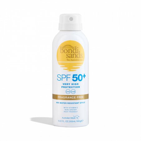 Bondi Sands - SPF 50 Fragrance Free Sunscreen Spray 160 g