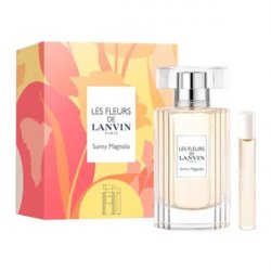 Set Lanvin Les Fleurs De Lanvin Sunny Magnolia, Femei, Eau De Toilette 50 ml Travel Spray 7.5ml