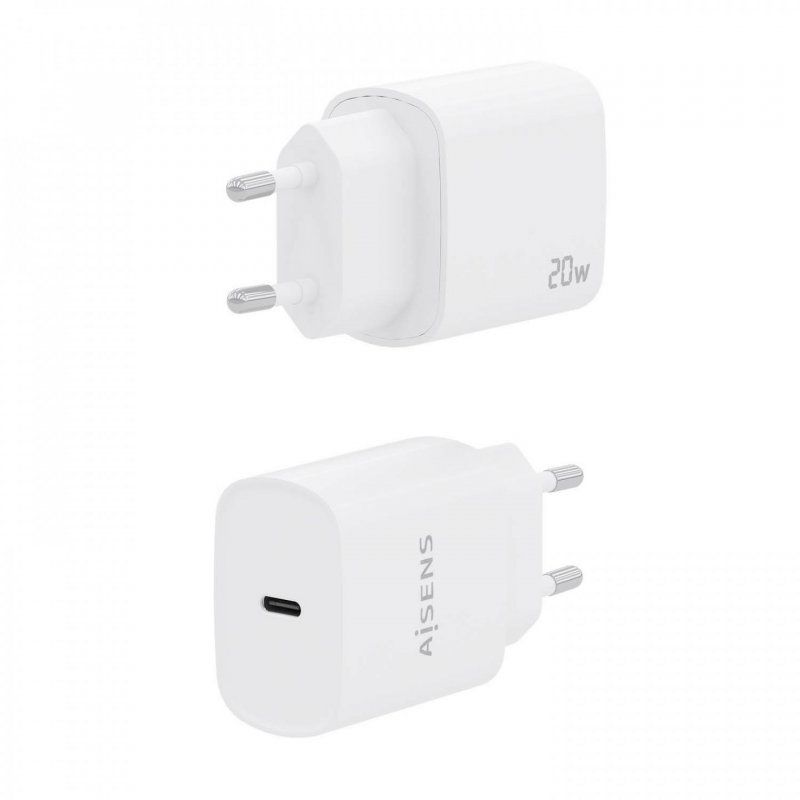 AISENS A110-0752 mobile device charger Universal White AC Fast charging Indoor
