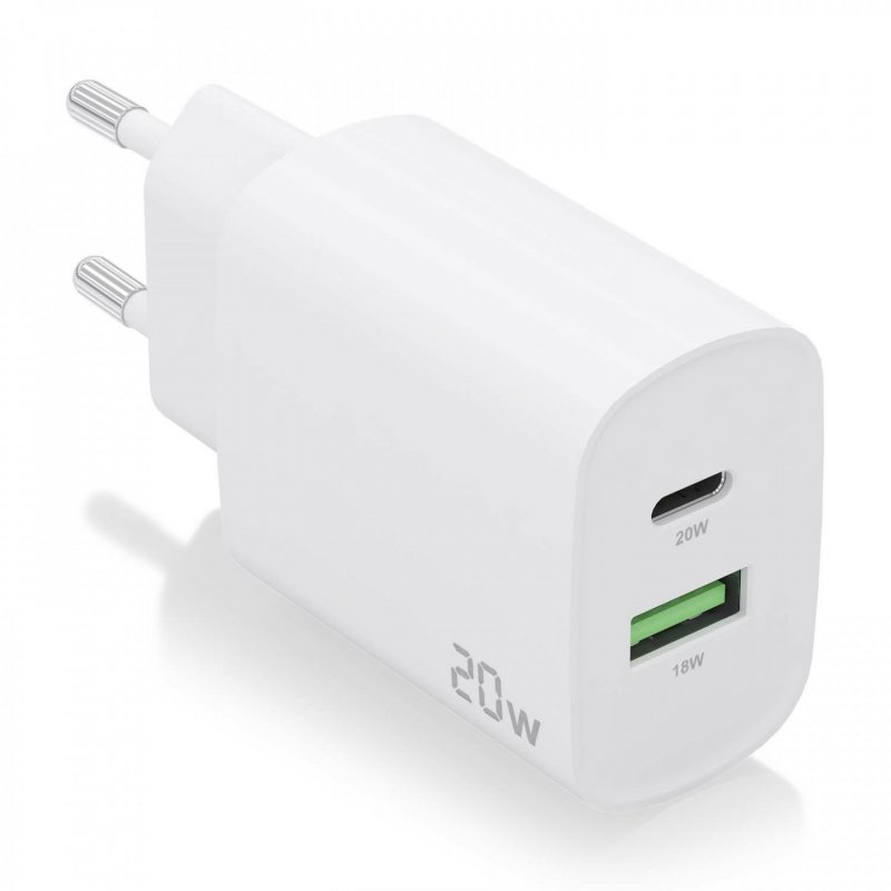 AISENS A110-0754 chargeur d'appareils mobiles Universel Blanc Secteur Charge rapide Intérieure