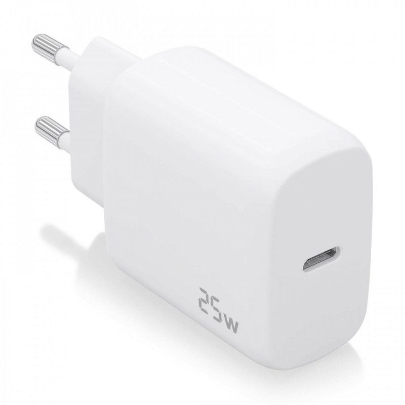 CARGADOR AISENS USB-C PD3.0 1 PUERTO 1XUSB-C 25W BLANCO
