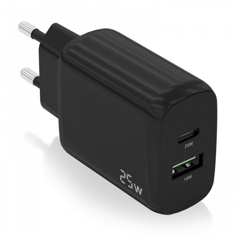 AISENS A110-0759 chargeur d'appareils mobiles Universel Noir Secteur Charge rapide Intérieure