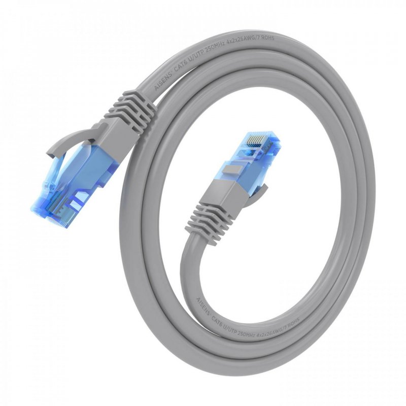 AISENS A135-0773 networking cable Grey 0.5 m Cat6 U/UTP (UTP)