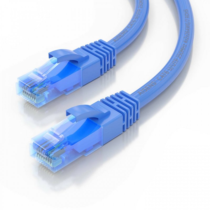 AISENS A135-0798 networking cable Blue 0.75 m Cat6 U/UTP (UTP)