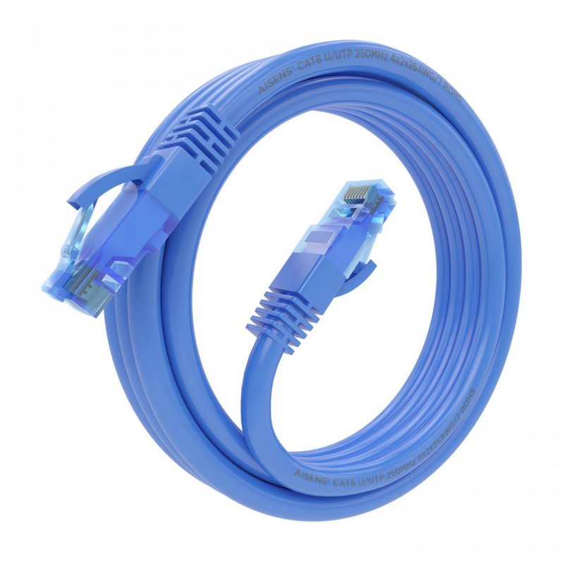 AISENS A135-0801 câble de réseau Bleu 2 m Cat6 U/UTP (UTP)