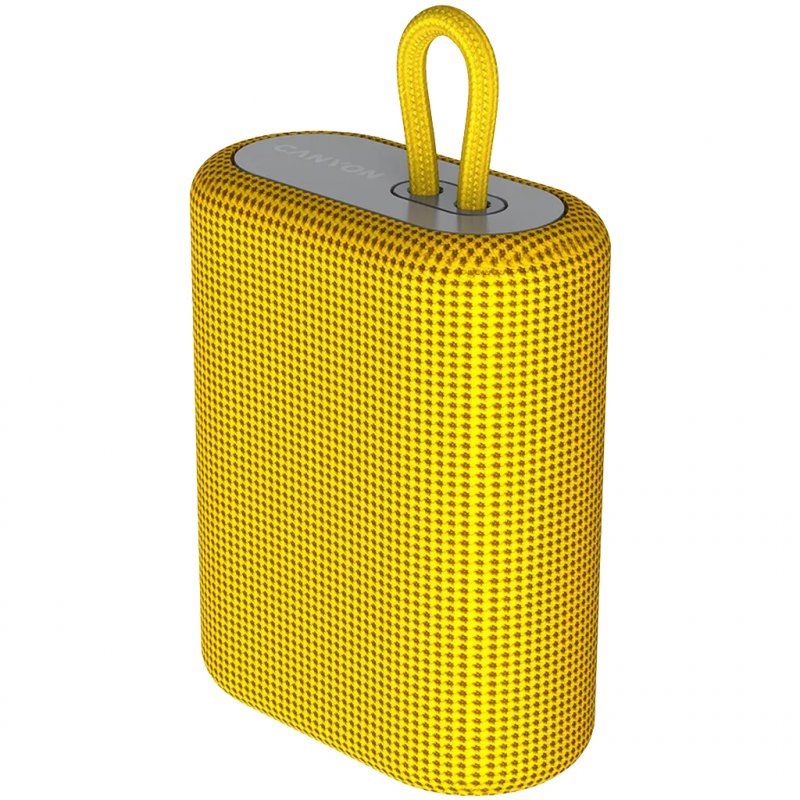 Canyon BSP-4 Enceinte portable stéréo Jaune 5 W