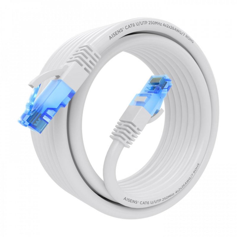 AISENS A135-0824 networking cable White 5 m Cat6 U/UTP (UTP)