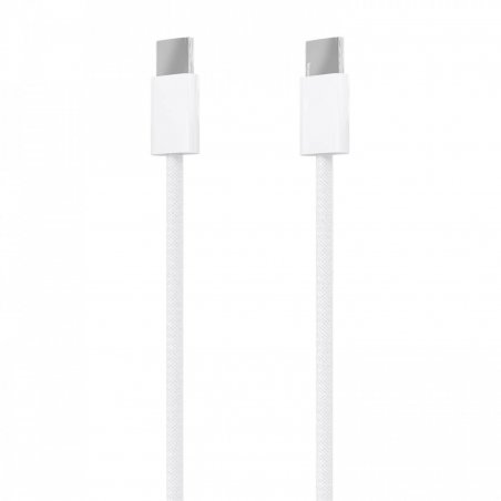 CABLE AISENS USB 2.0 3A 60W APPLE USB-C/M-USB-C/M BLANCO 2.0M