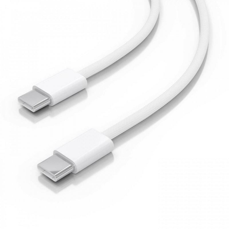 CABLE AISENS USB 2.0 3A 60W APPLE USB-C/M-USB-C/M BLANCO 2.0M
