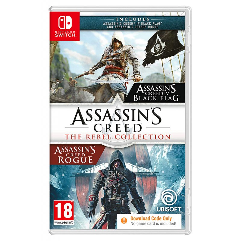 Assassin's Creed: The Rebel Collection (Code in Box) (Switch)