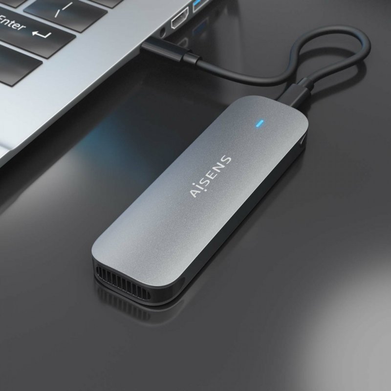CAJA EXTERNA AISENS M.2 (NGFF) ASM2-006GRY SATA A USB3.1 GEN1 GRIS