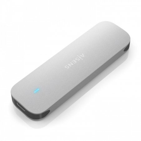 AISENS ASM2-025SL Boîtier de disques de stockage Enceinte ssd Argent M.2