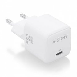 AISENS ASCH-25W1P012-W chargeur d'appareils mobiles Universel Blanc Secteur Charge rapide Intérieure