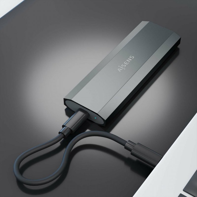 CAJA EXTERNA AISENS M.2 (NGFF) ASM2-029GR NVME A USB3.2 GEN2 GRIS