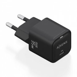 AISENS ASCH-35W1P023-BK mobile device charger Universal Black AC Fast charging Indoor