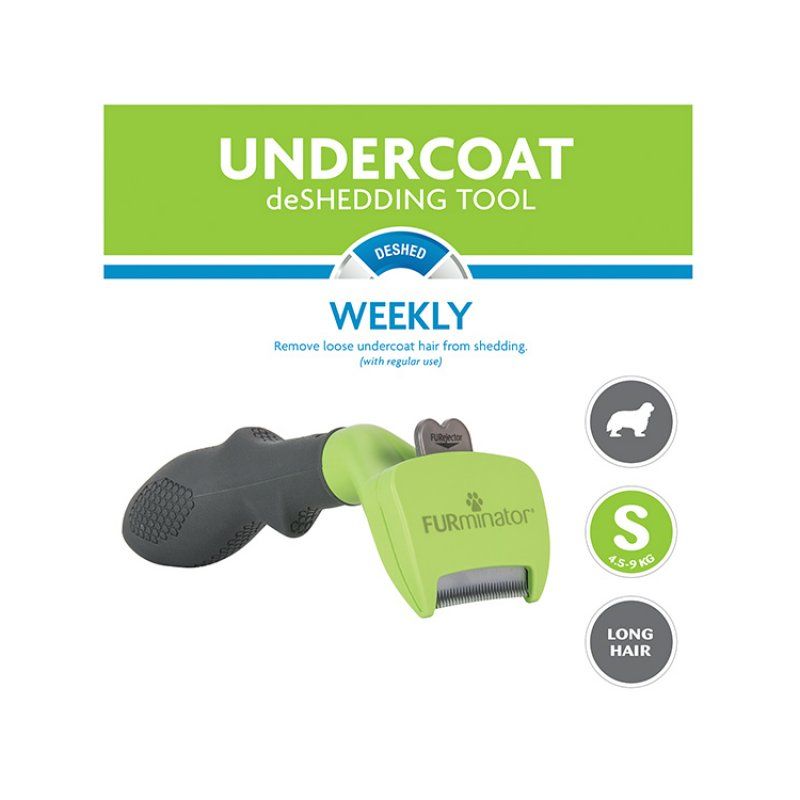 FURminator DeShed Green, Grey Dog Deshedder