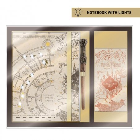 HARRY POTTER - Pack Premium Notebook Lumineux A5 Stylo-Bille