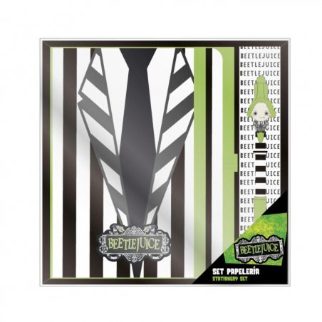 BEETLEJUICE - Pack Premium Notebook A5 Stylo-Bille