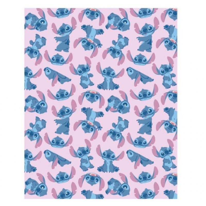 LILO & STITCH - Couverture Flanelle 180x200cm - Stitch