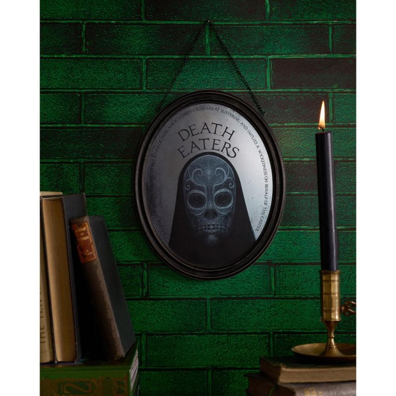 HARRY POTTER - Mangemort - Plaque Miroir Décorative Oval