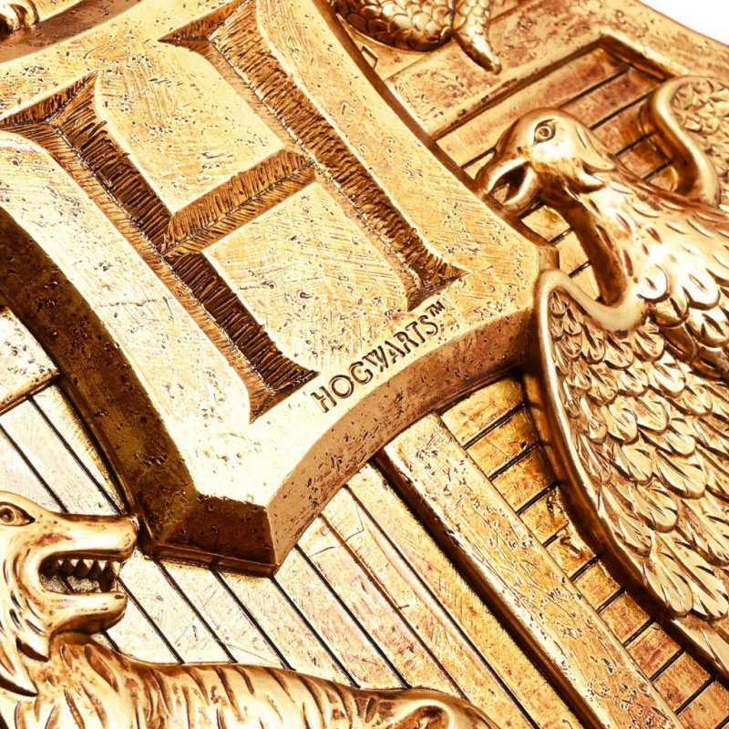 HARRY POTTER - Blason Poudlard - Décoration Murale 40x40x3.5cm