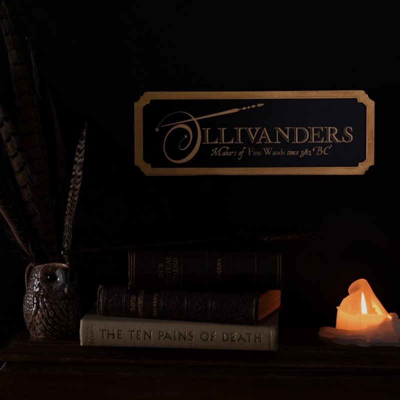 HARRY POTTER - Ollivanders - Panneau de Rue