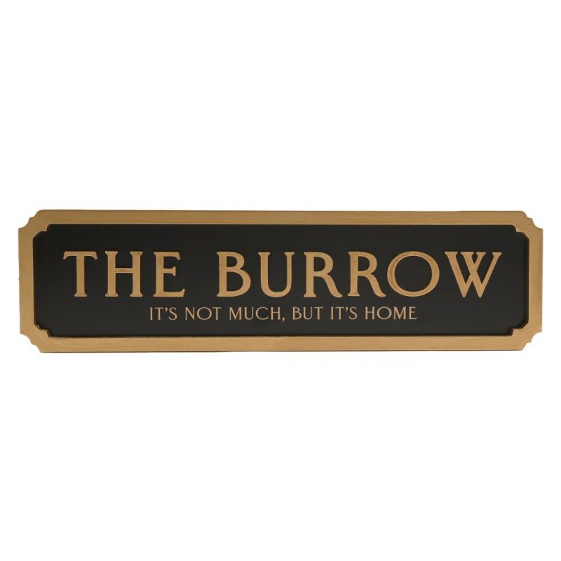 HARRY POTTER - The Burrow - Panneau de Rue