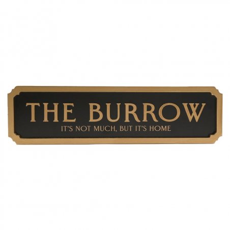 HARRY POTTER - The Burrow - Panneau de Rue