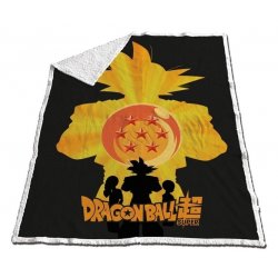 DRAGON BALL SUPER - Couverture Sherpa 130x170cm - Dragon Ball