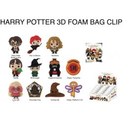 HARRY POTTER Serie 5 - 3D Foam Bag Clip (Display 24 Pcs)