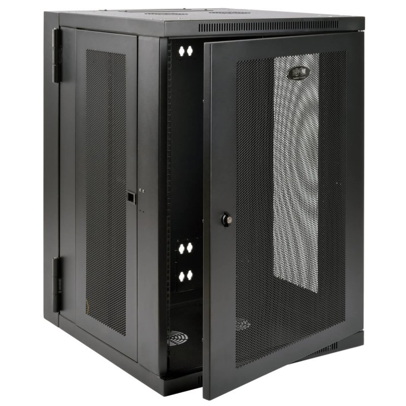 Tripp Lite SRW18USDP étagère 18U Rack monté sur le mur Noir