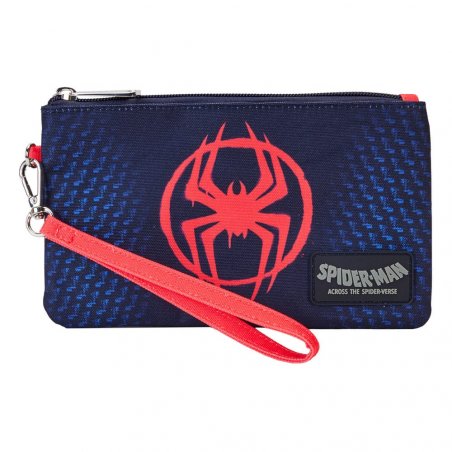 Loungefly: Marvel - Spider-Man - Spider-Verse Miles Morales Nylon Wristlet Wallet