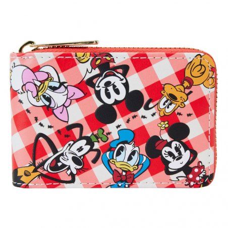 Loungefly: Disney - Mickey & Friends - Picnic Accordion Wallet