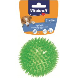 Vitakraft - Hedgehog ball TPR toy for dogs ass. colours - (35187)