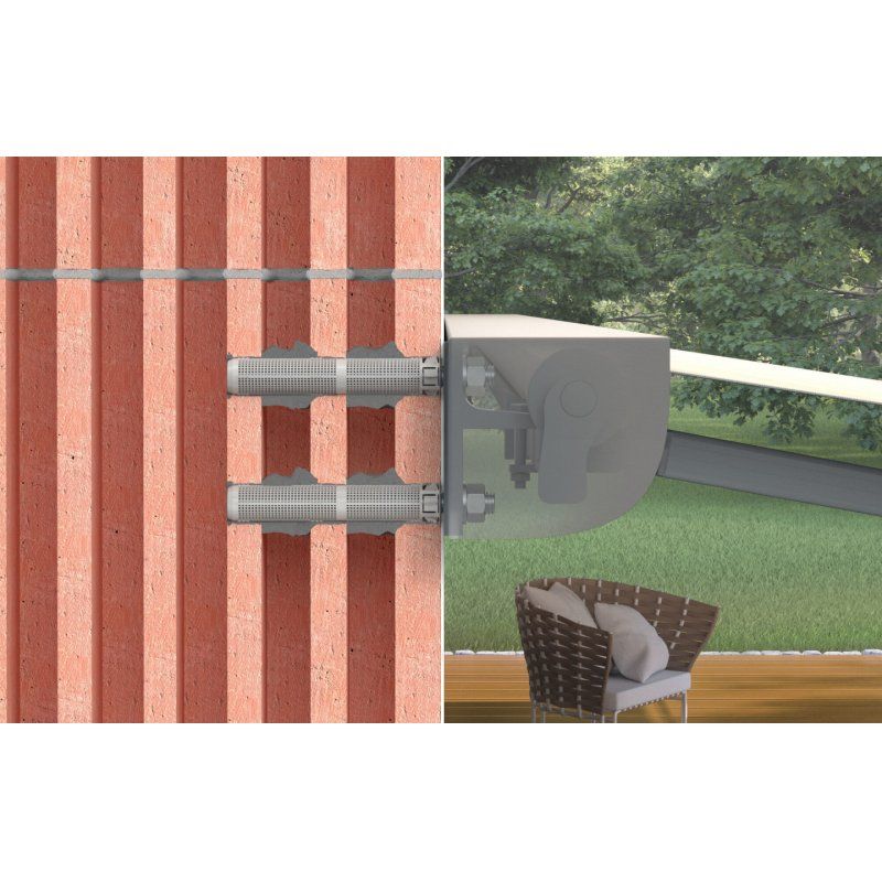 Fischer 41900 ancrage à vis et cheville murale 50 pièce(s) 50 mm