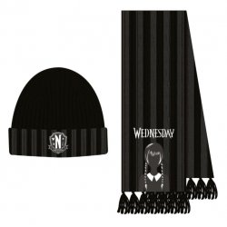 MERCREDI - Set Bonnet Echarpe - 2 Pc