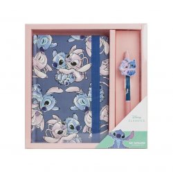 STITCH - Pack Premium Notebook A5 Stylo-Bille