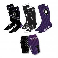 MERCREDI - Pack de 3 Paires de Chaussettes (Taille 36-43)