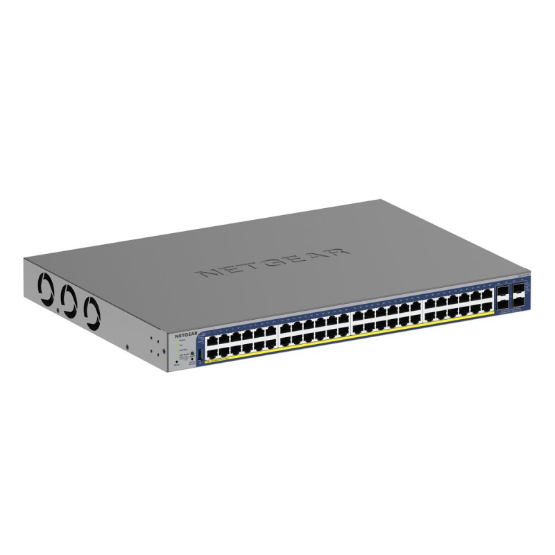 48P GE POE SMART SWTH W/10G SFP (GS752TXPV3)