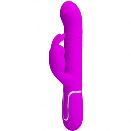 PRETTY LOVE - COALE RABBIT VIBRATOR PEARLS VIOLET