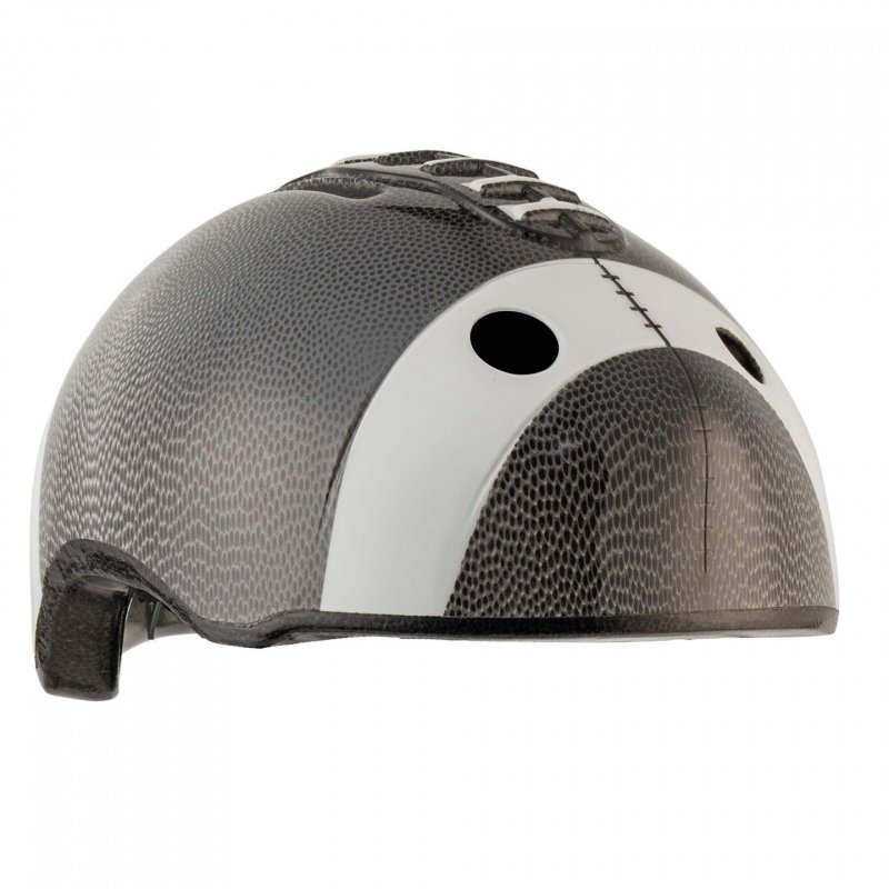 Crazy Safety - Football Bicycle Helmet - Black (103001-02)