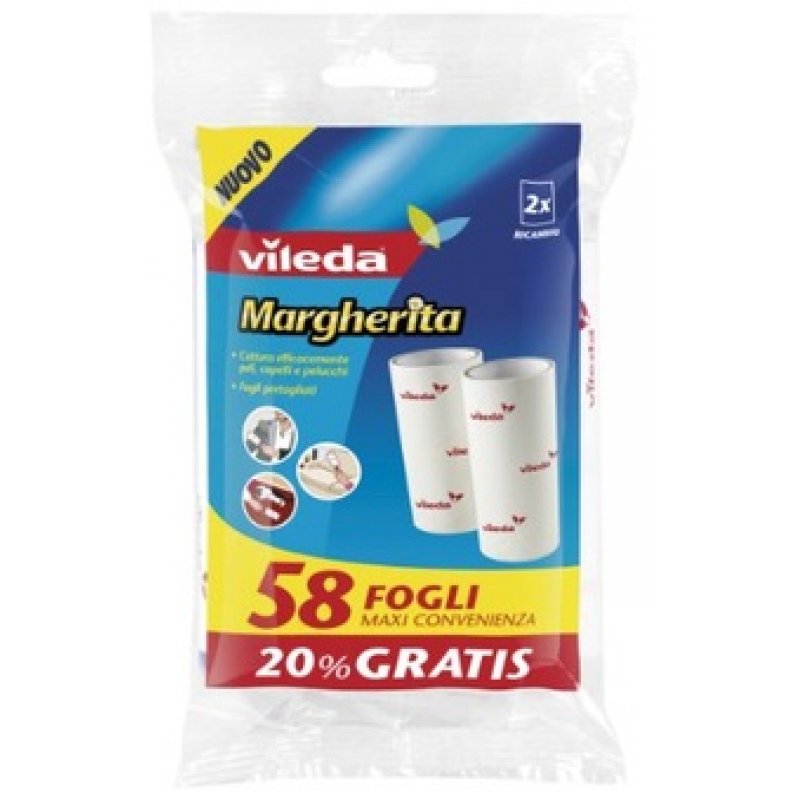 Wkłady do usuwania sierści włosów i drobinek brudu Vileda PET PRO