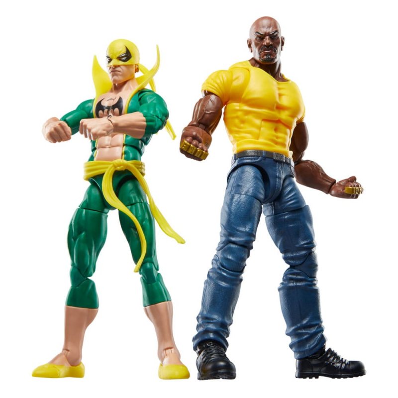 Marvel 85th Anniversary Marvel Legends pack 2 figurines Iron Fist & Luke Cage 15 cm